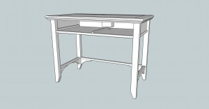 Laptop desk drawing, minus the drawer (click to enlarge).