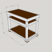 Compact Work Bench, design