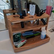 Bathroom shelf and organizer