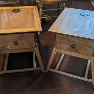 Adam’s end tables